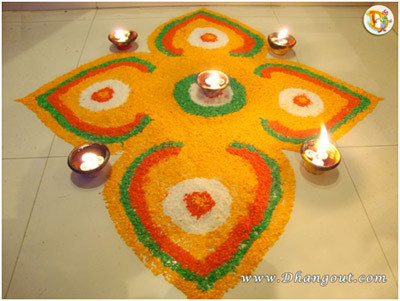 தீபாவளி கோலங்கள்  Diwali-decoration