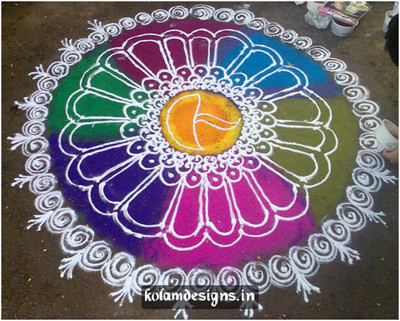 தீபாவளி கோலங்கள்  Rangoli-for-diwali