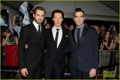 ¿Cuánto mide Benedict Cumberbatch? - Altura - Real height Chris-pine-benedict-cumberbatch-star-trek-nyc-screening-fashion-403129948