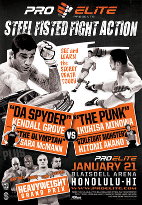 Kendall Grove vs. Ikuhisa Minowa Targeted for ProElite 3 Proeliteposter