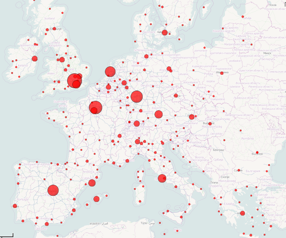 Interesting maps and infographics EuropeCent.0