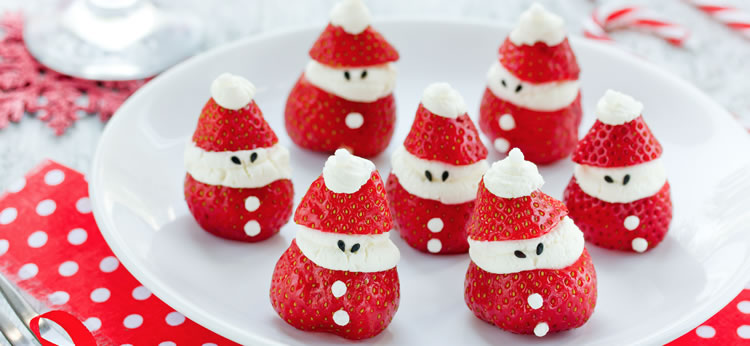  Decoracion en la Cocina  - Página 2 Fresas-con-nata-santa-claus