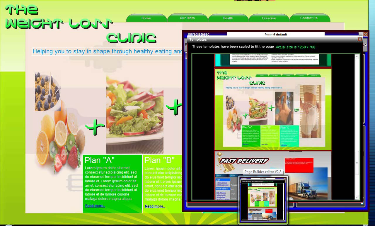 CellNet Page Builder 2.2  PB%20healthScreenshot