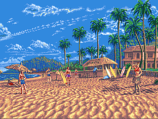 All Stages from Master Axe  [Amiga] Maxe_maui_beach