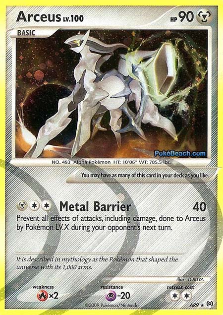 Pokémon TCG/JCC: (Platinum: Arceus) I: El Multitipo. Tcg_pl4_arceus_acero