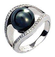 Black Pearl and Diamond Rings 36352-180x187-Pearldiamond3
