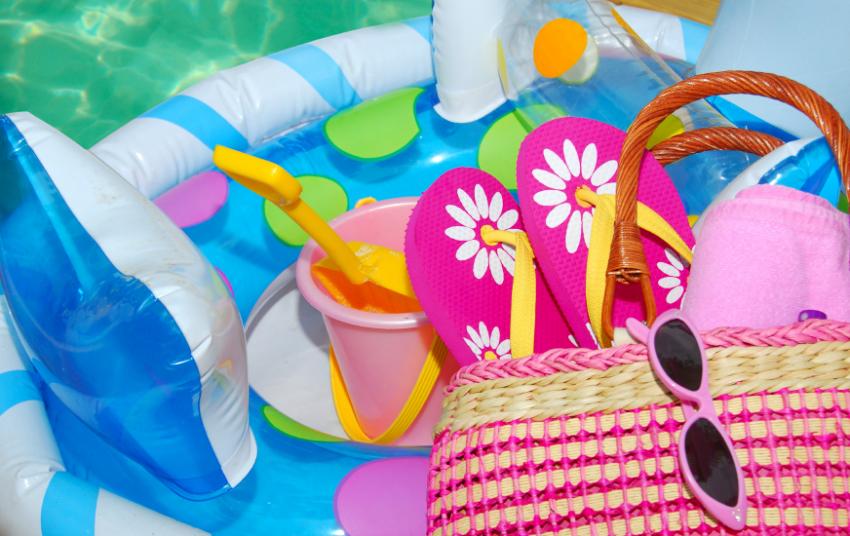 Ready for a pool party in CA.  105874-850x536-Swimming_Pool_Accessories