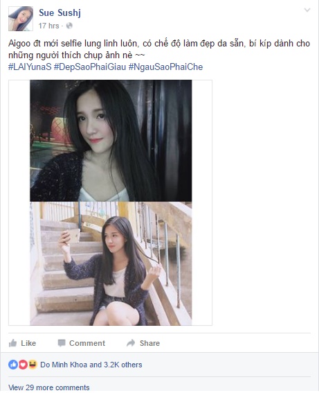 mobiistar - Mobile • Khi các hotgirl chuyền tay nhau công nghệ chụp ảnh selfie nghìn like • http://i.imgur.com/6aZUKj8.jpg • Liệu đây có phải là chiếc smartphone có khả năng giúp người dùng hút “nghìn like” với... Img20160620153422651