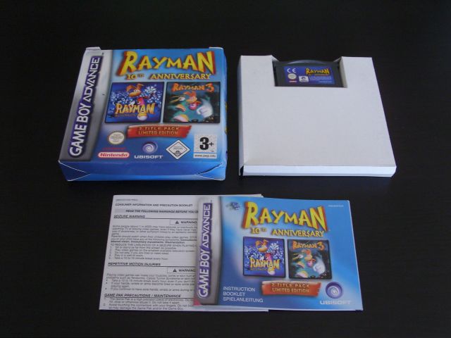 NINTENDO - Gameboy Advance / Advance SP / Micro GBA_RAYMAN10THANNIVERSARY_PAL