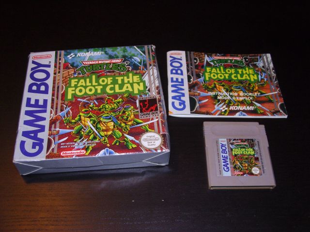 NINTENDO - Gameboy / Gameboy Color GB_TMNTFALLOFTHEFOOTCLAN_PAL