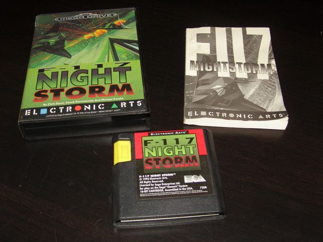 SEGA - Megadrive PAL MD_F117NIGHTSTORM_PAL