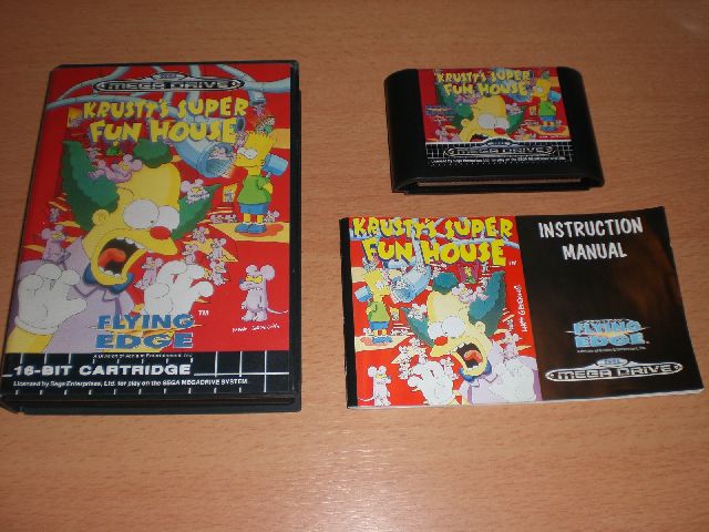 SEGA - Megadrive PAL MD_KRUSTY