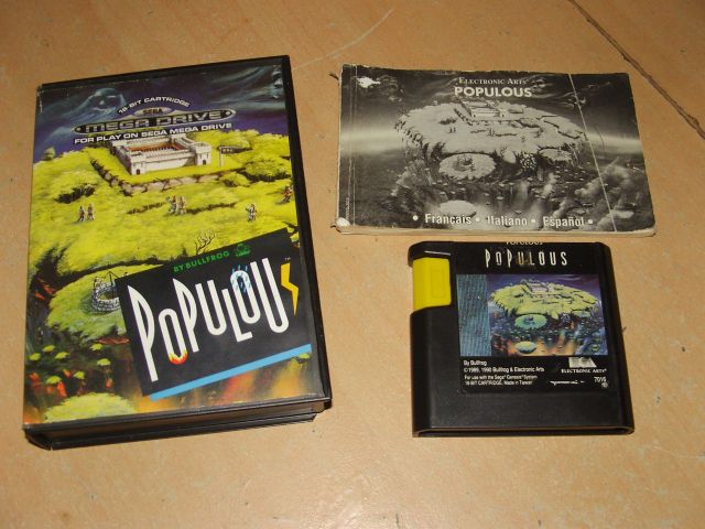 SEGA - Megadrive PAL MD_POPULOUS_PAL