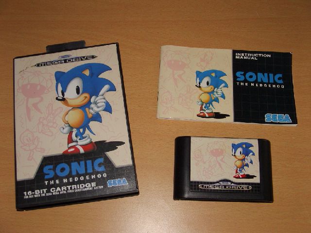 SEGA - Megadrive PAL MD_SONIC