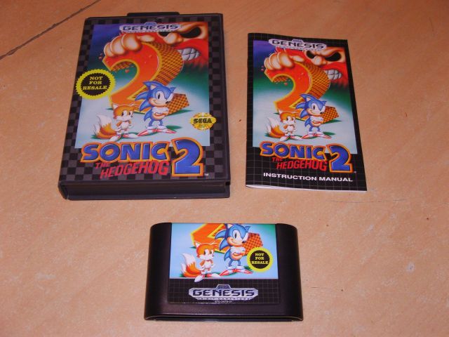 SEGA - Megadrive / Genesis US MD_SONIC2_NOTFORRESALE_US