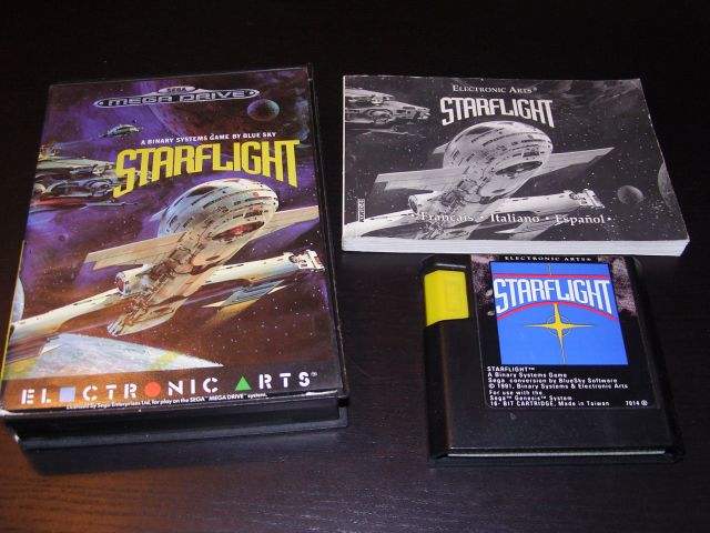 SEGA - Megadrive PAL MD_STARFLIGHT_PAL