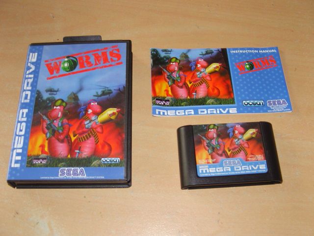 SEGA - Megadrive PAL MD_WORMS