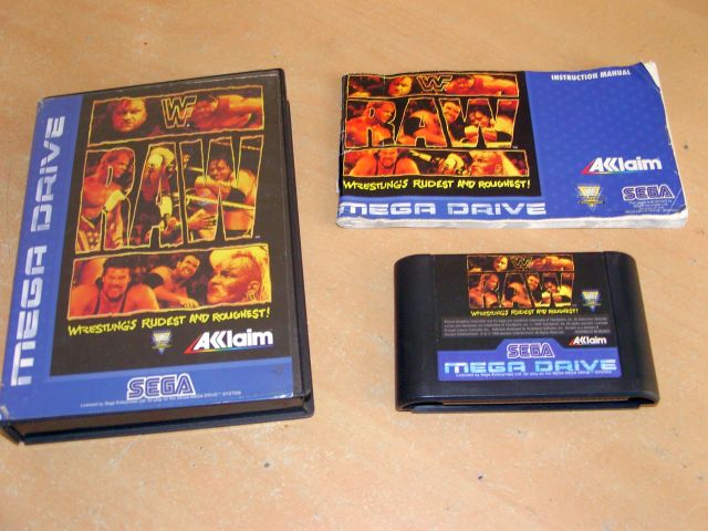 SEGA - Megadrive PAL MD_WWF-RAW_PAL