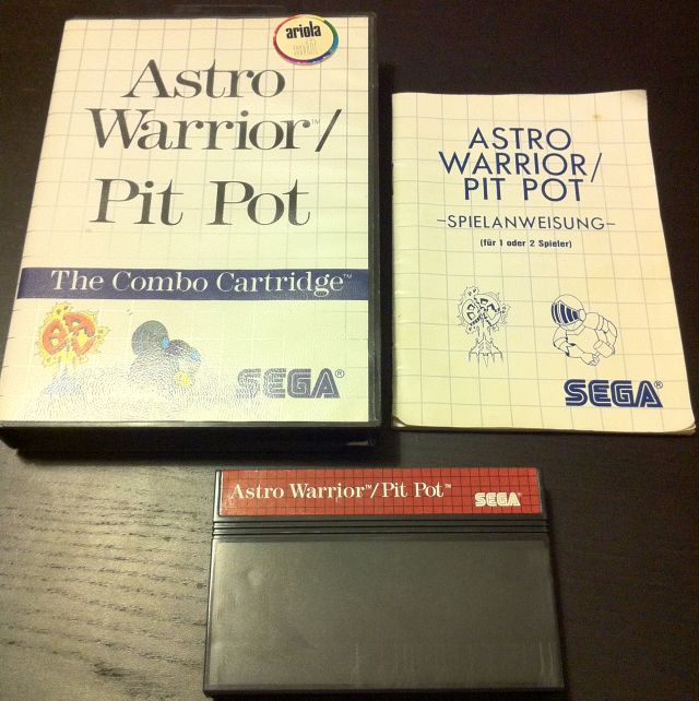 SEGA - Master System PAL MS_ASTROWARRIORPITPOT_PAL