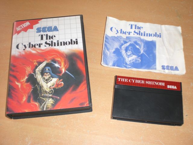 SEGA - Master System PAL MS_CYBERSHINOBI