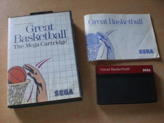 SEGA - Master System PAL MS_GREATBASKET_PAL