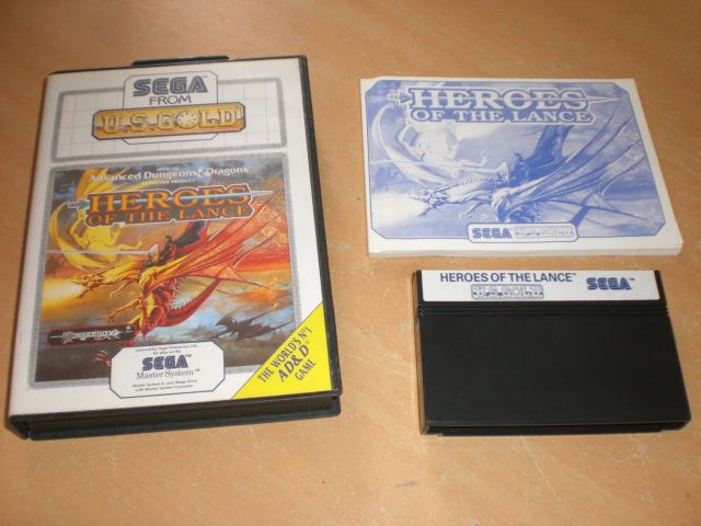 SEGA - Master System PAL MS_HEROESLANCE