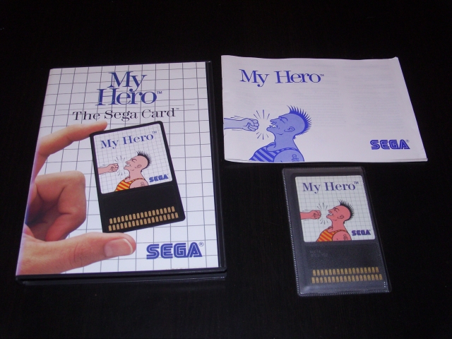 SEGA - Master System PAL MS_MYHERO_CARD_PAL