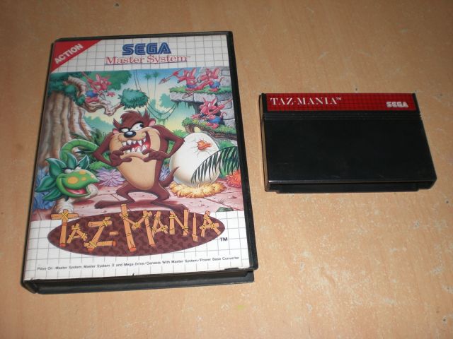 SEGA - Master System PAL MS_TAZMANIA_B