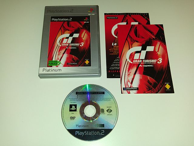 ARRIVAGE : Du jour ou de la veille ! - Page 26 PS2_GRANTURISMO3_PLA_PAL