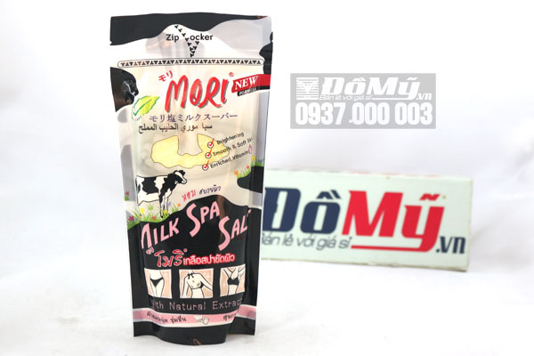 Nước hoa, mỹ phẩm: MUỐI LẤY DA CHẾT MORI SPA MILK SALT 300G CỦA THÁI LAN Muoi-lay-da-chet-mori-spa-milk-salt-300g-cua-thai-lan-01