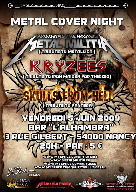 METAL MILITIA à  Nancy le 5 juin - Soirée cover 2009_06_05_nancy_fly_web