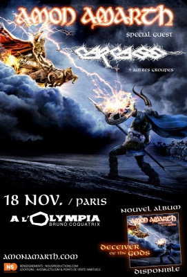 Amon Amarth, Carcass (18/11/2013) @ Olympia Paris Medium-20131118-amonamarth-fly
