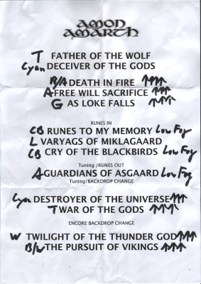 Amon Amarth, Carcass (18/11/2013) @ Olympia Paris Medium-20131118-amonamarth-setlist