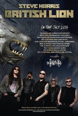 Bristish Lion (Steve Harris) tour 2014 Medium-20140714-britishlion