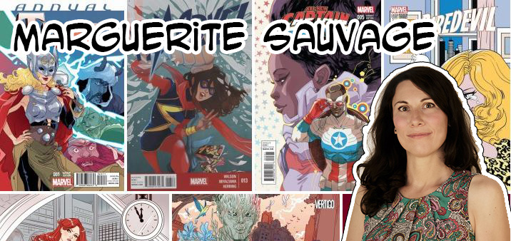 ♦ Liste des artistes francais dans les comics ♦ Marguerite-Sauvage-Banner