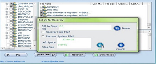 Khôi phục dữ liệu mạnh mẽ, Aidfile Recovery Software Professional 3.6.5.4 full vĩnh viễn Aidfile-recovery-software-professional-3654-6