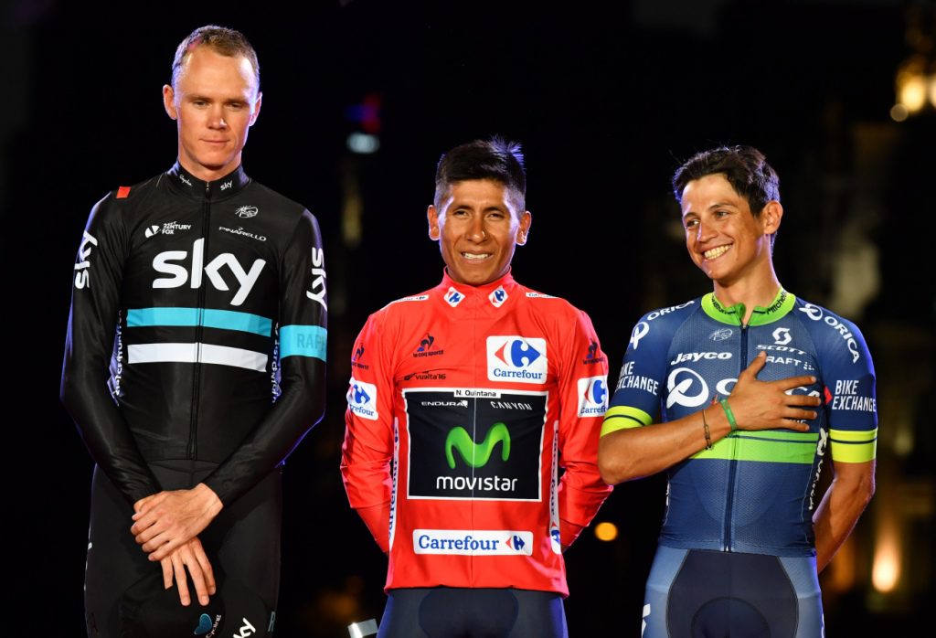 ¿Cuánto mide Nairo Quintana? - Altura - Real height Stage-21.-Final-podium-1024x698