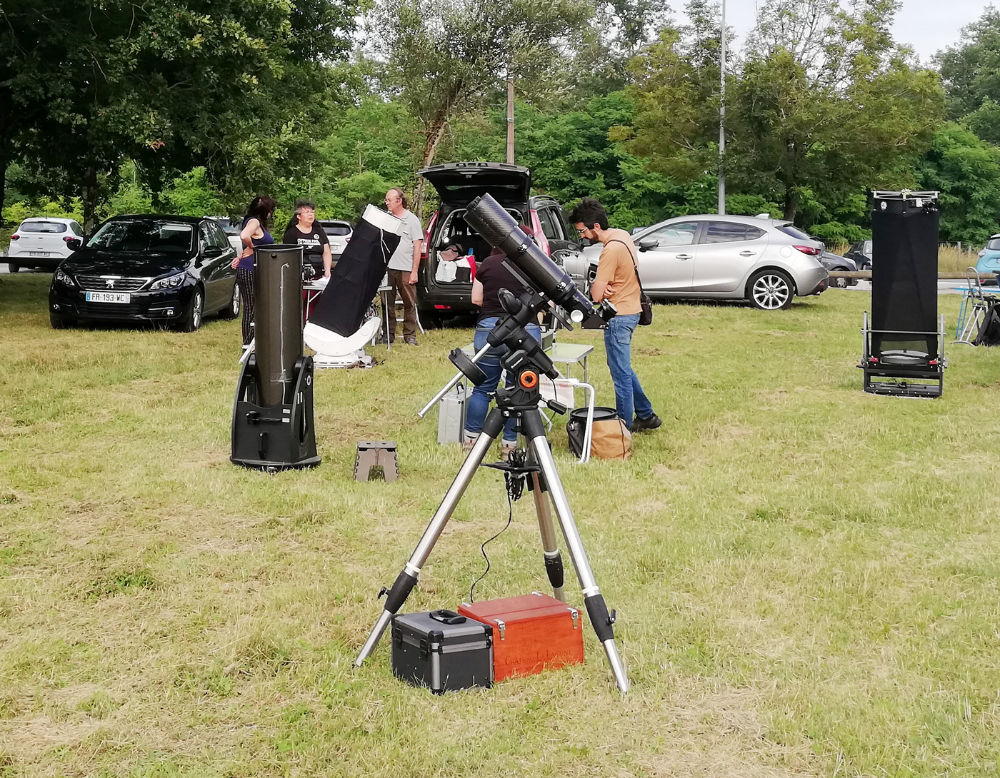 Nuit de l'astronomie à Léognan vendredi 2 juillet 2021 2