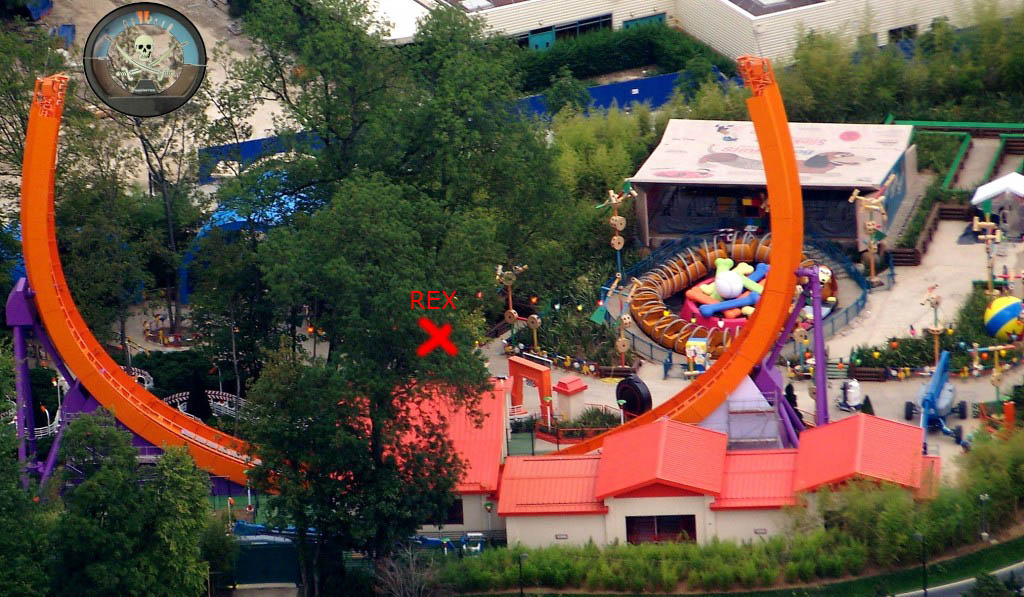 Toy Story Playland [Worlds of Pixar - 2010] - Page 3 Position_rex_tsp