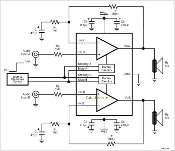 Tv Semp Thosiba 2988 lem9 fs7 tiro saida de audio liga. LM4730-circuits