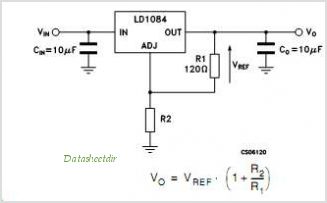 منظمات الجهد على المازربورد (1-منظمات الجهد الموجبه) LD1084V-circuits