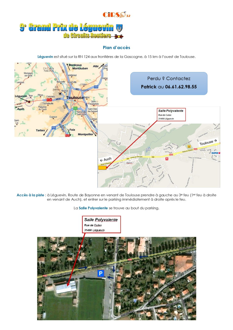 Grand Prix de Léguevin (GPL) 2023 - demandez le programme P07