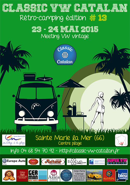 classic vw catalan 2015 Affiche2015web