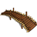 Imagens para Maps Bridge_wood.svg