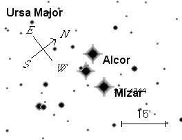 Yazı Dizisi: Derin Uzay Yolculuğu Alcor_mizar_close