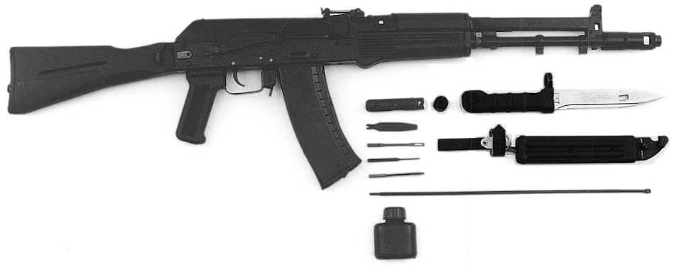 كلاش كويتي Ak-107 ليس من نفس العيار المستخدم في Ak-101 Ak107-6