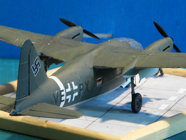 Messerschmitt-Caudron 164 , scratch, 1/72 Mec164z11