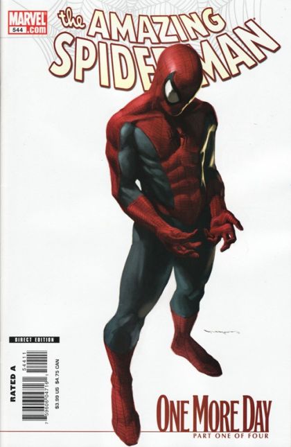 Marvel: The Amazing Spider-Man: One More Day. 4d_160746_0_AmazingSpiderManVol1544BOneMor