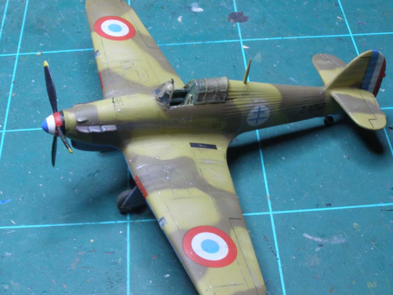 Hurricane I Trop,GC 1 Alsace,Airfix 1/72 HURRI_1_15