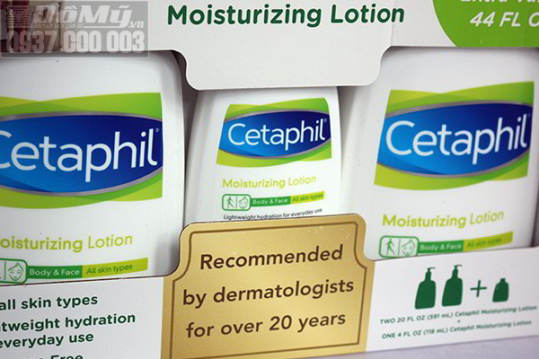 Nước hoa, mỹ phẩm: BỘ SỮA DƯỠNG THỂ DƯỠNG ẨM CETAPHIL MOISTURIZING LOTION CỦA CANADA Set-cetaphil2